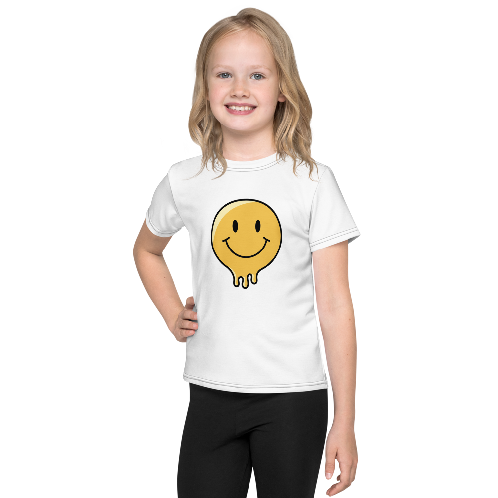 All-Over Print Kids Crew Neck T-Shirt
