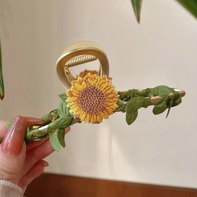 Sweet Shark Clip Hair Accessories - Sunflower Series