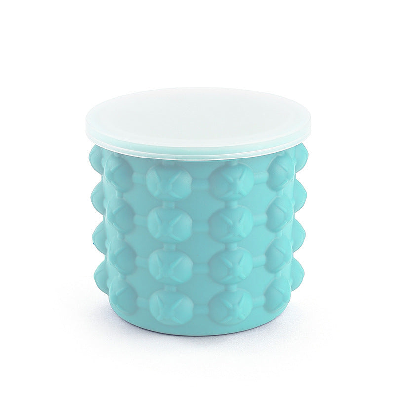 Outdoor Round Plastic Ice Bucket with Lid (Wholesale)