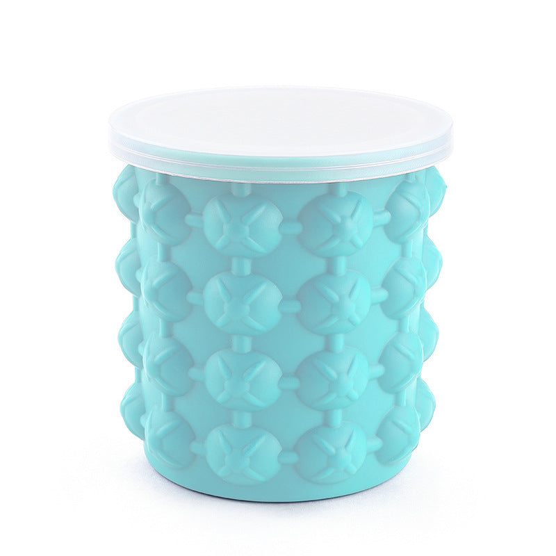 Outdoor Round Plastic Ice Bucket with Lid (Wholesale)